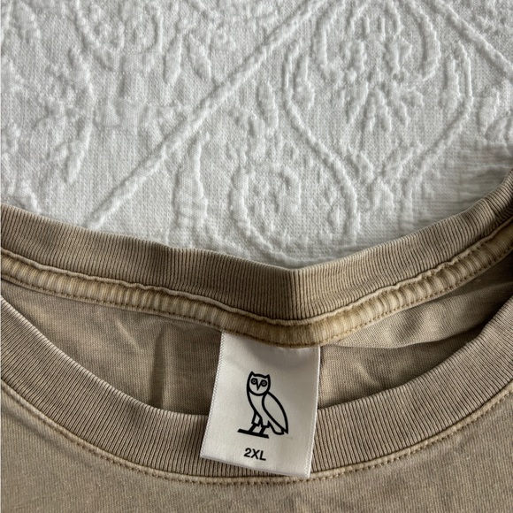 OVO Beige T-Shirt *NO TAGS* - Picture 4 of 4